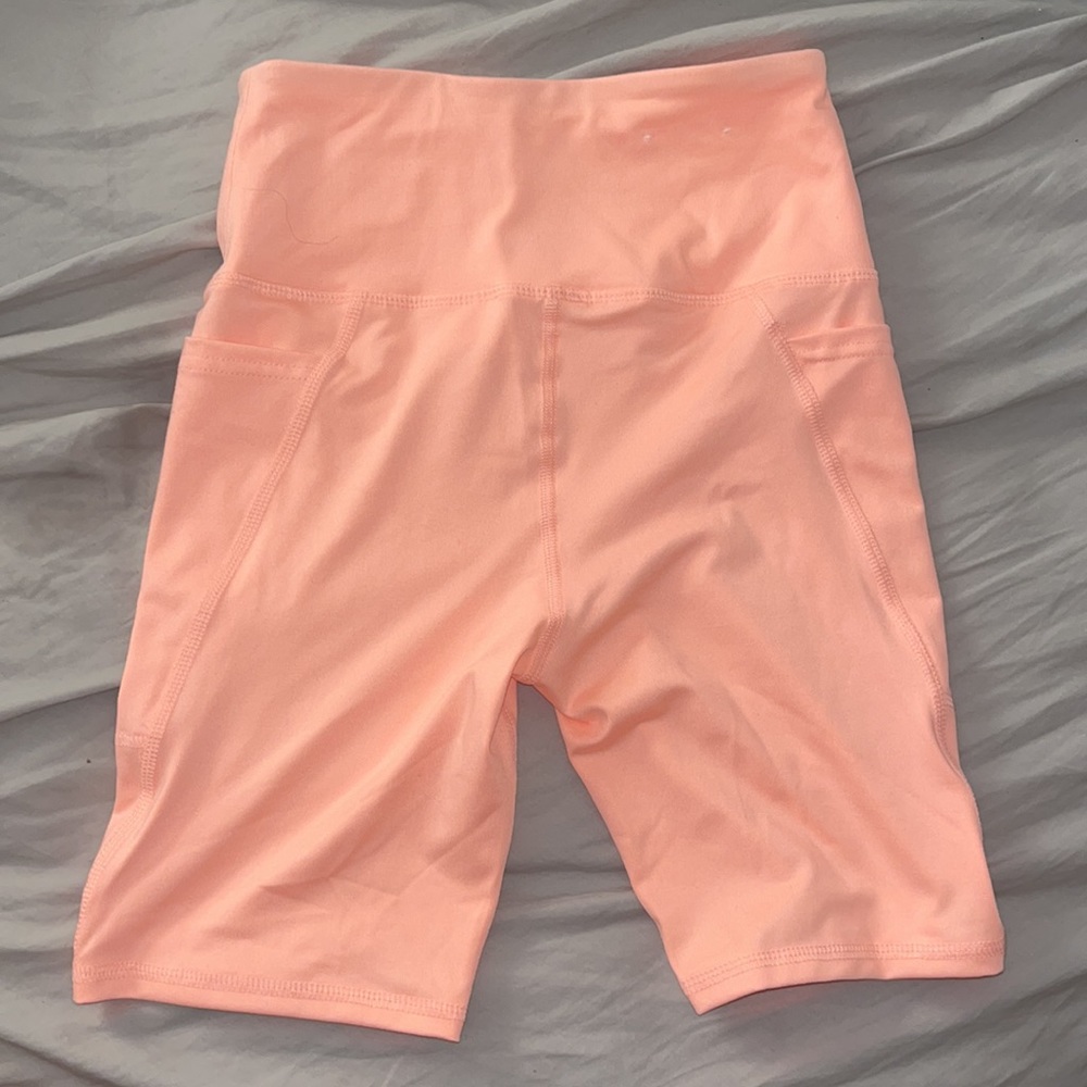 Peach Biker shorts🍑 - Picture 4 of 5